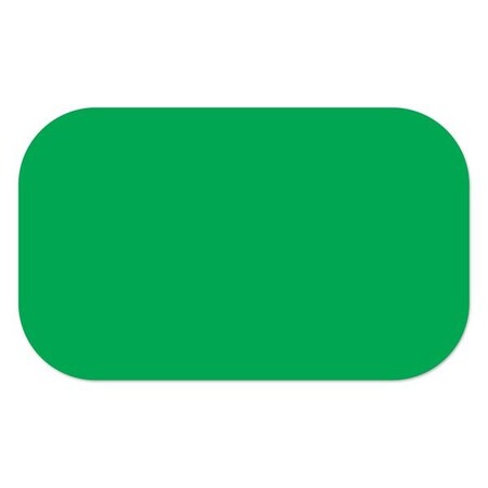 Ergomat 4inx36in DuraStripe Supreme Round Strip Green, 10PK DSV-STRIP-4x36R-G-KIT